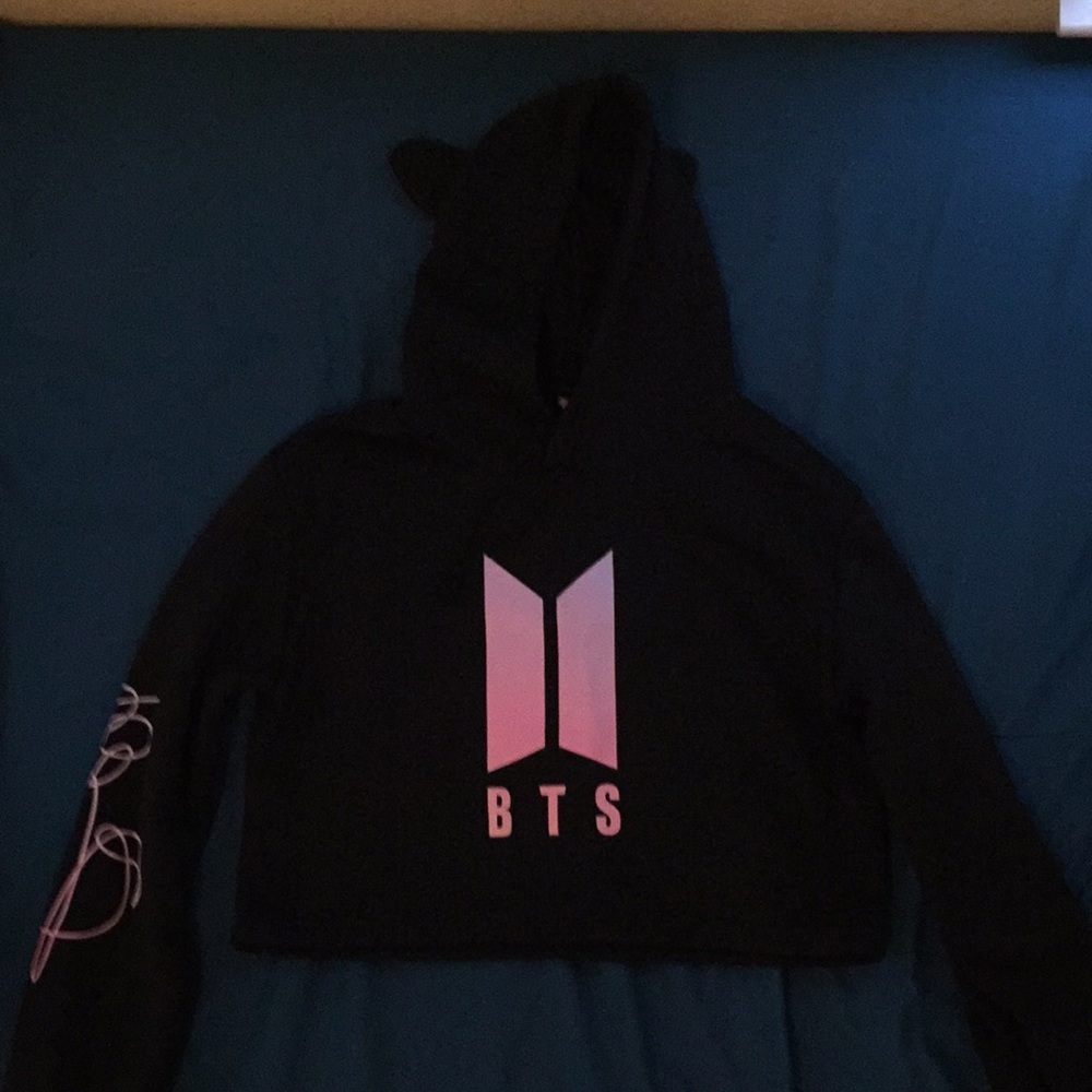BTS RM 94 Cropped Hoodie